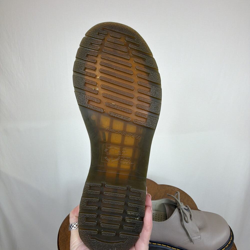 Dr Martens 23886 Virginia Leather Low Heel Oxford Lace Up Shoes #1510 Size 11 - Picture 7 of 8